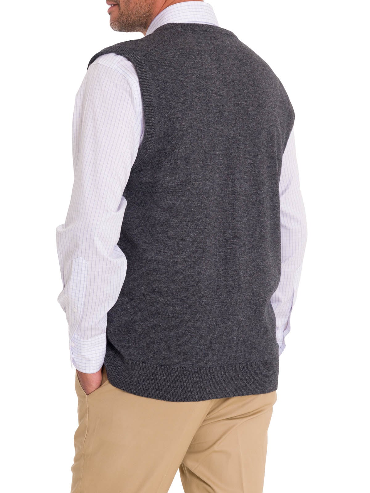 CHALECO LANA HOMBRE ROCKFORD GRIS VESTSWIN - 7