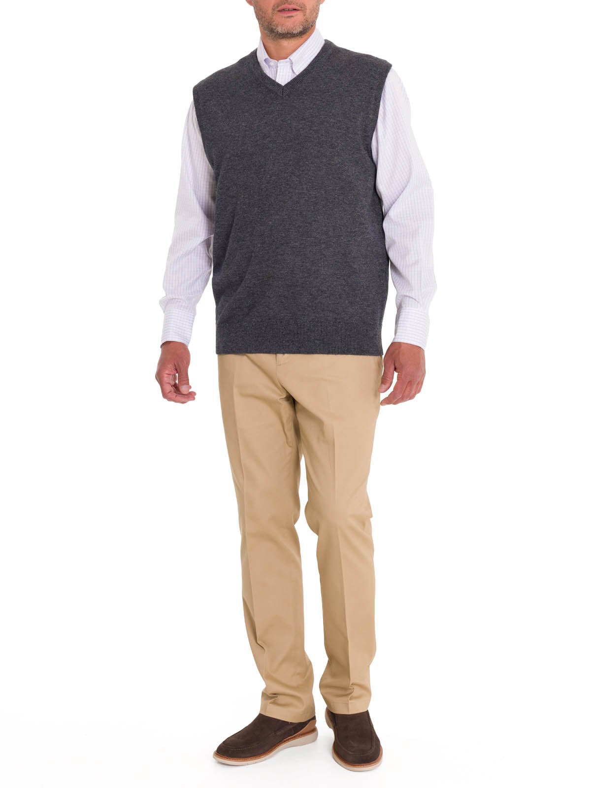 CHALECO LANA HOMBRE ROCKFORD GRIS VESTSWIN - 9
