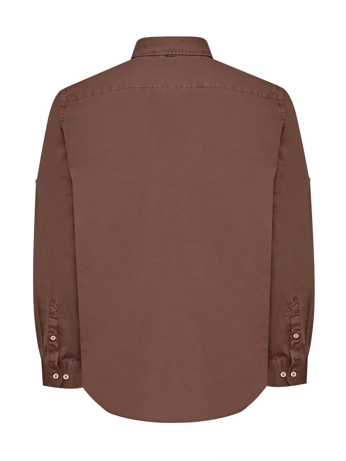 CAMISA ALGODÓN ORGÁNICO HOMBRE ROCKFORD BURDEO LEEDS - 2