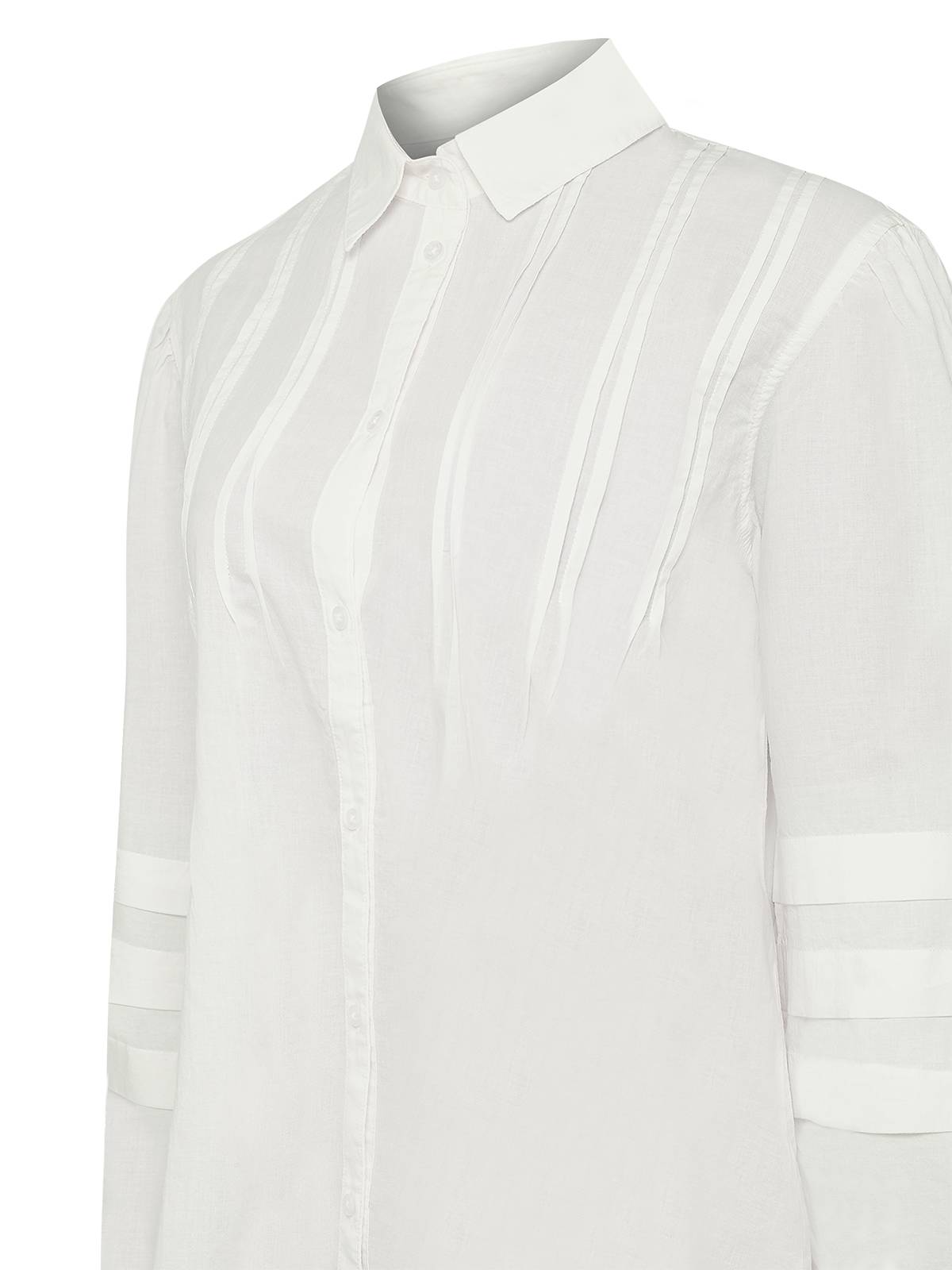 BLUSA ALGODÓN ORGÁNICO MUJER ROCKFORD BLANCO DENALI - 4