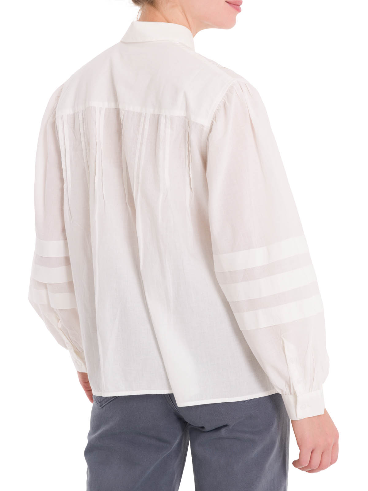 BLUSA ALGODÓN ORGÁNICO MUJER ROCKFORD BLANCO DENALI - 8