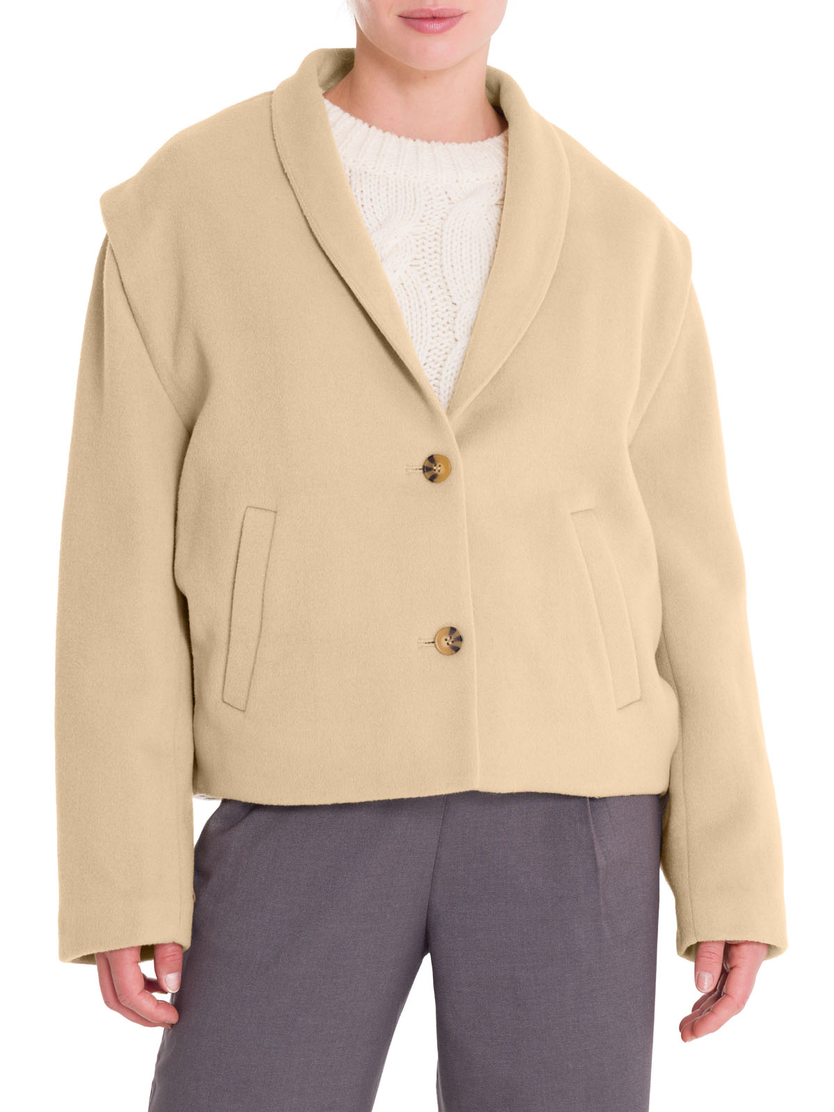 CHAQUETA LANA MUJER ROCKFORD CAFÉ SAVANA - 6