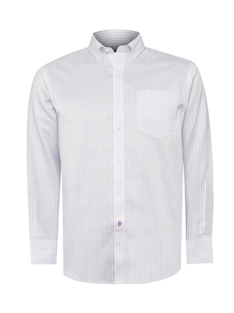 CAMISA ALGODÓN ORGÁNICO HOMBRE ROCKFORD BLANCO CUELLO BUTTON-DOWN WF - 2