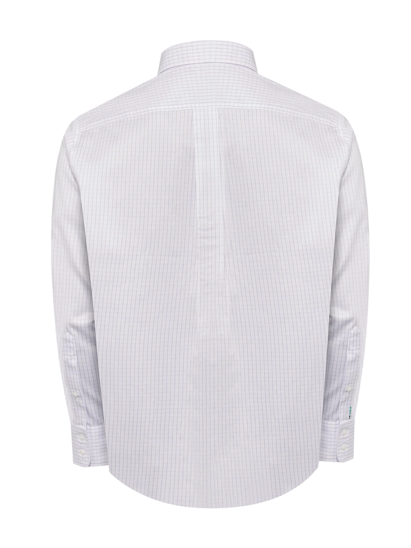 CAMISA ALGODÓN ORGÁNICO HOMBRE ROCKFORD BLANCO CUELLO BUTTON-DOWN WF - 4