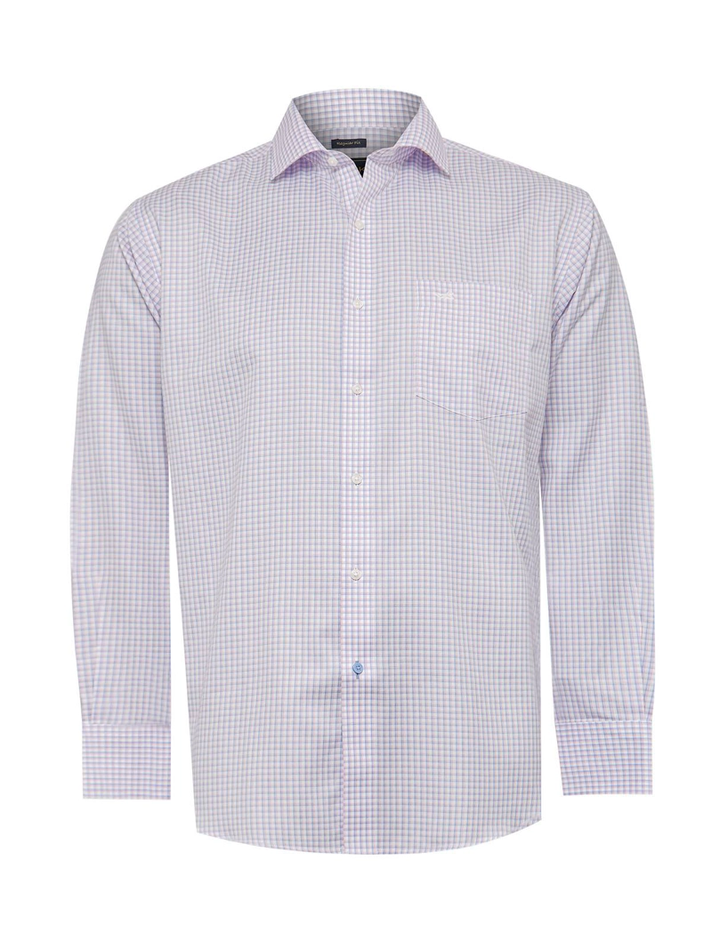 CAMISA ALGODÓN ORGÁNICO HOMBRE ROCKFORD BLANCO CUELLO ITALIANO WF - 2