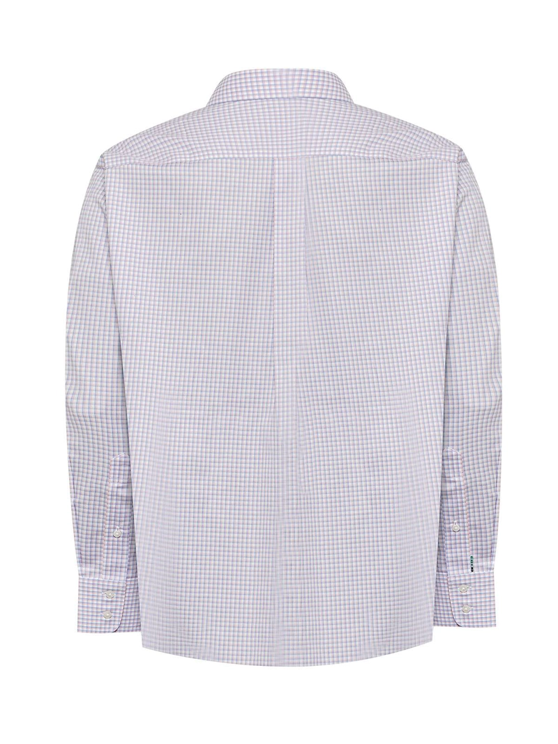 CAMISA ALGODÓN ORGÁNICO HOMBRE ROCKFORD BLANCO CUELLO ITALIANO WF - 4