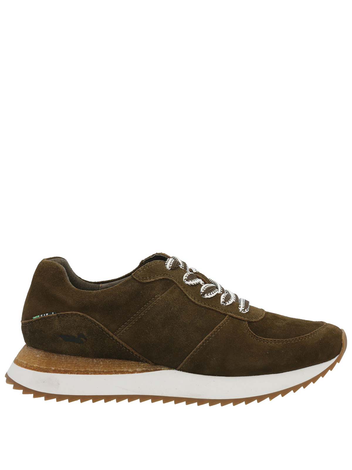 ZAPATILLA CUERO MUJER VIENA VERDE ROCKFORD - 1
