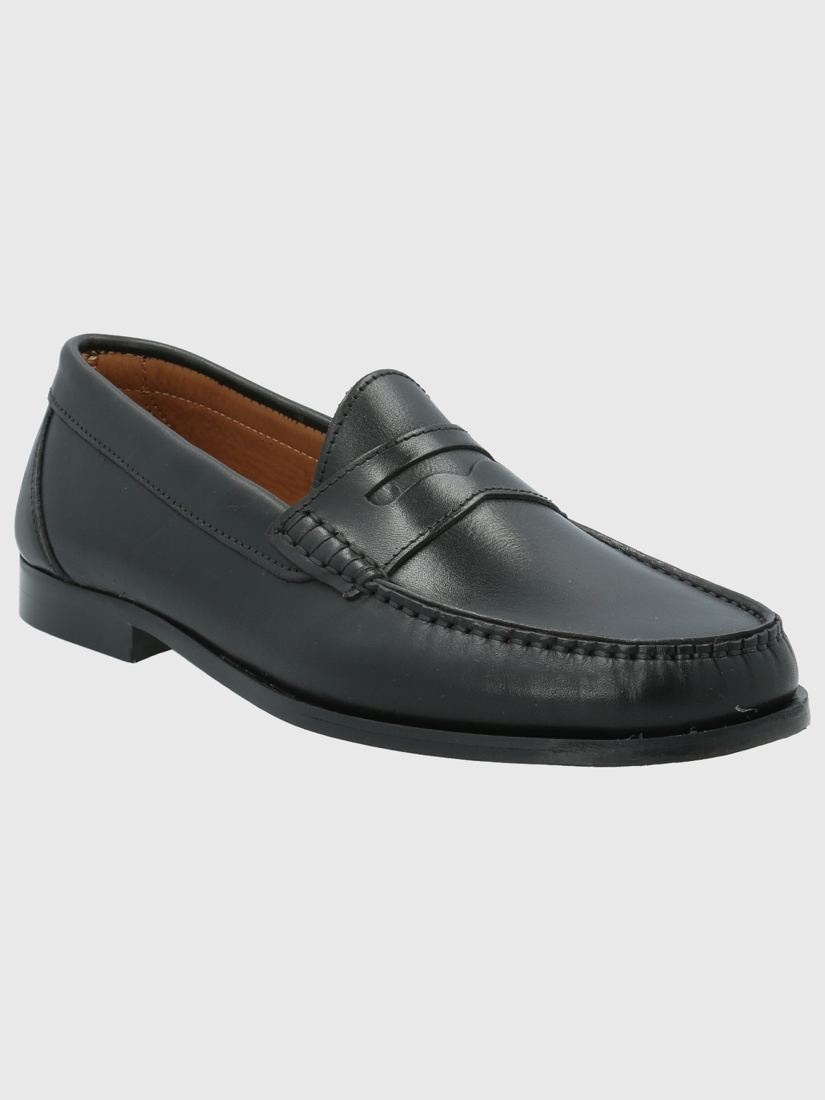 MOCASÍN CUERO HOMBRE CAZZOLI NEGRO HUSH PUPPIES - 1
