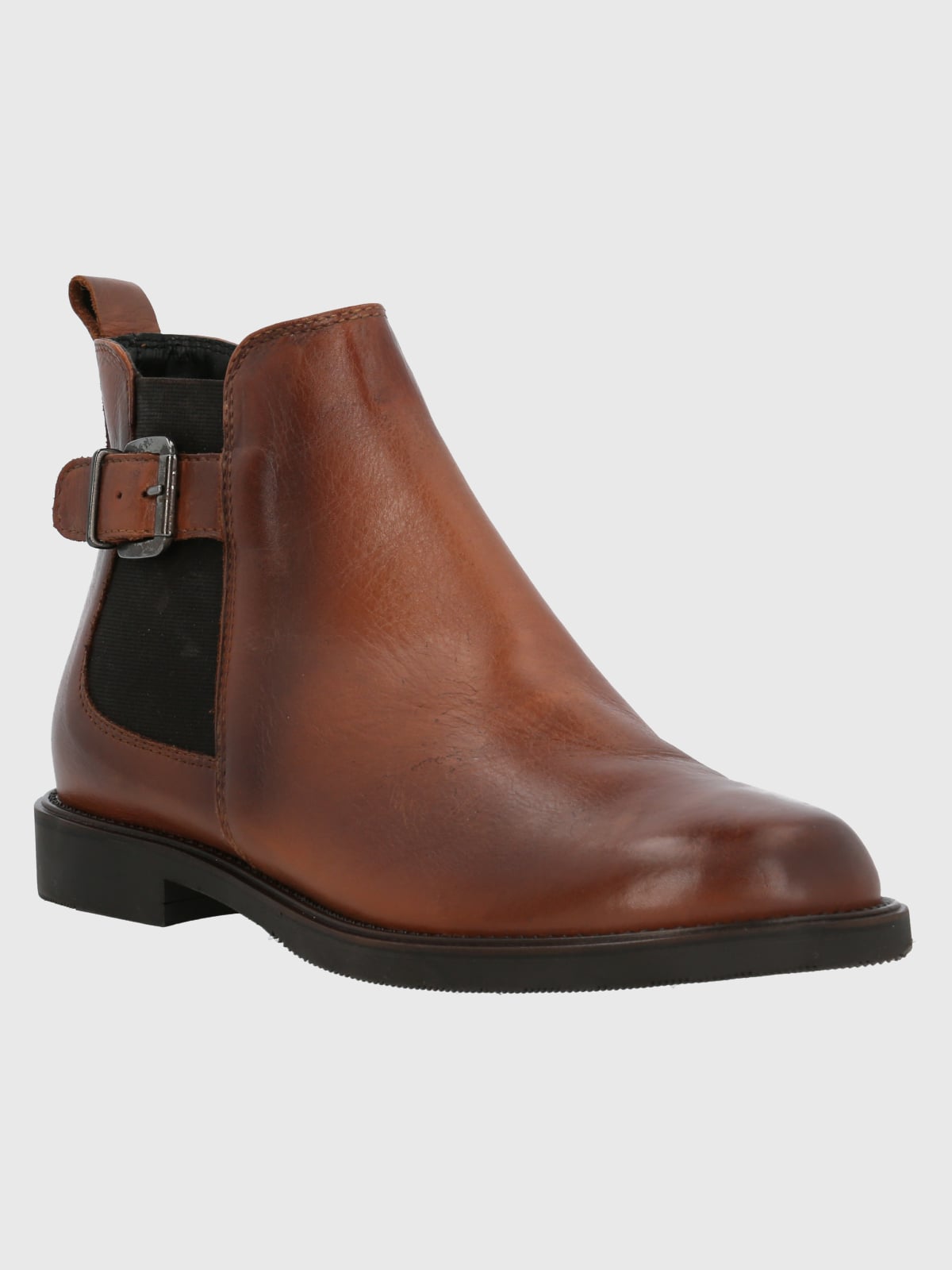 BOTÍN CUERO MUJER FEY CAFÉ HUSH PUPPIES - 1