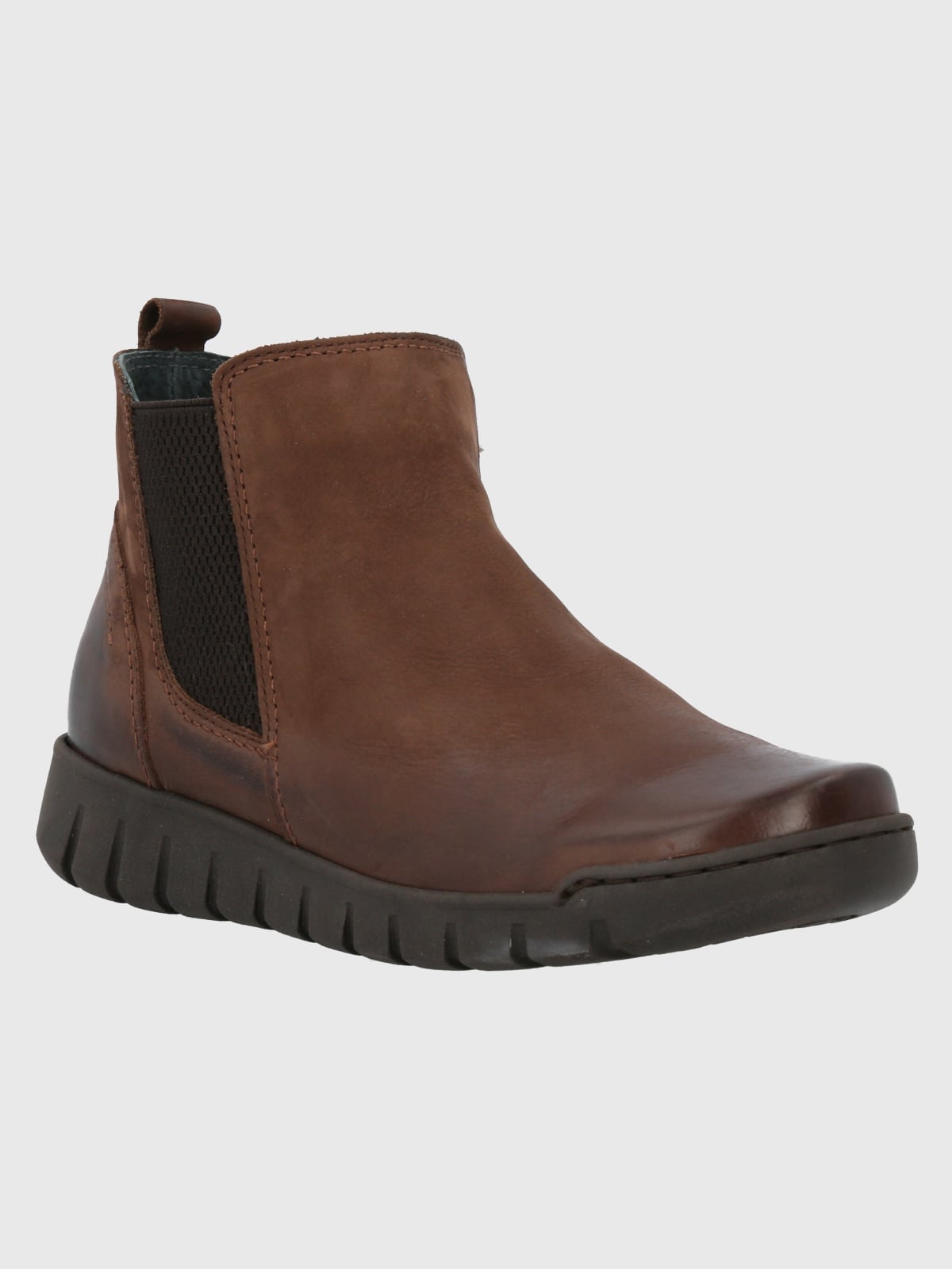 BOTÍN CUERO MUJER RAY CAFÉ OSCURO HUSH PUPPIES - 1