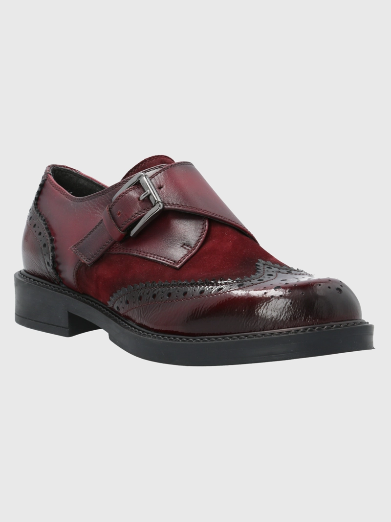 ZAPATO CUERO MUJER TYLOOR BURDEO HUSH PUPPIES - 1