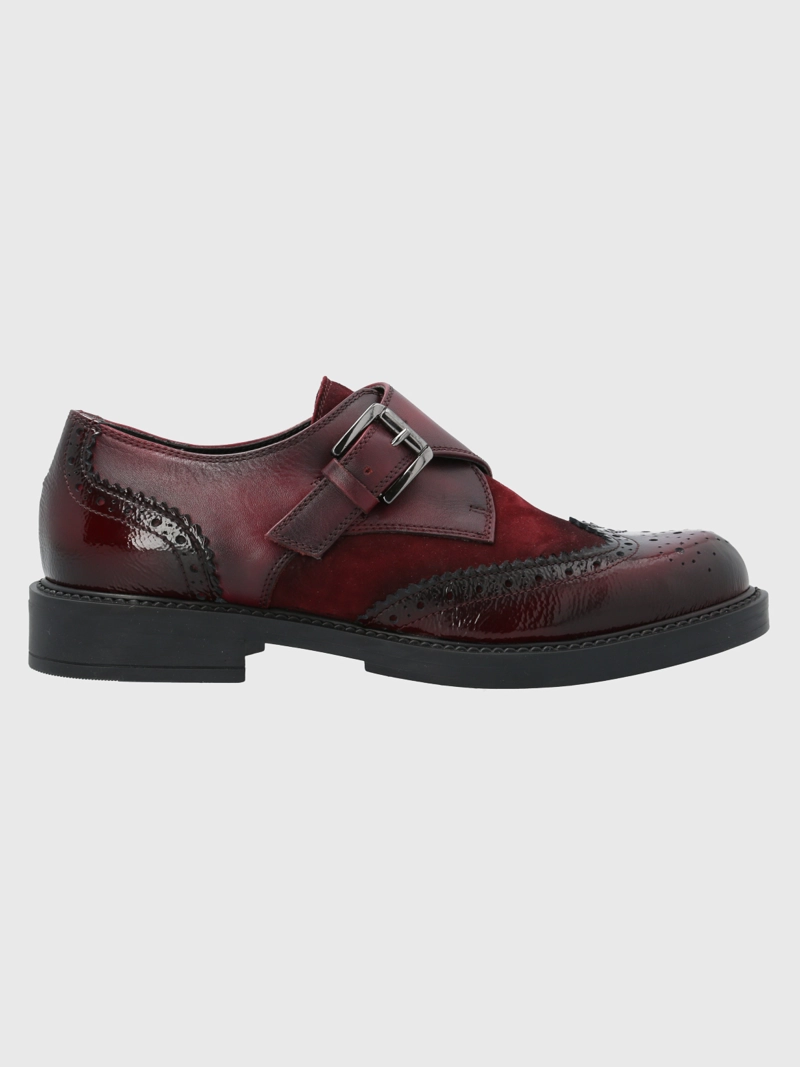 ZAPATO CUERO MUJER TYLOOR BURDEO HUSH PUPPIES - 2