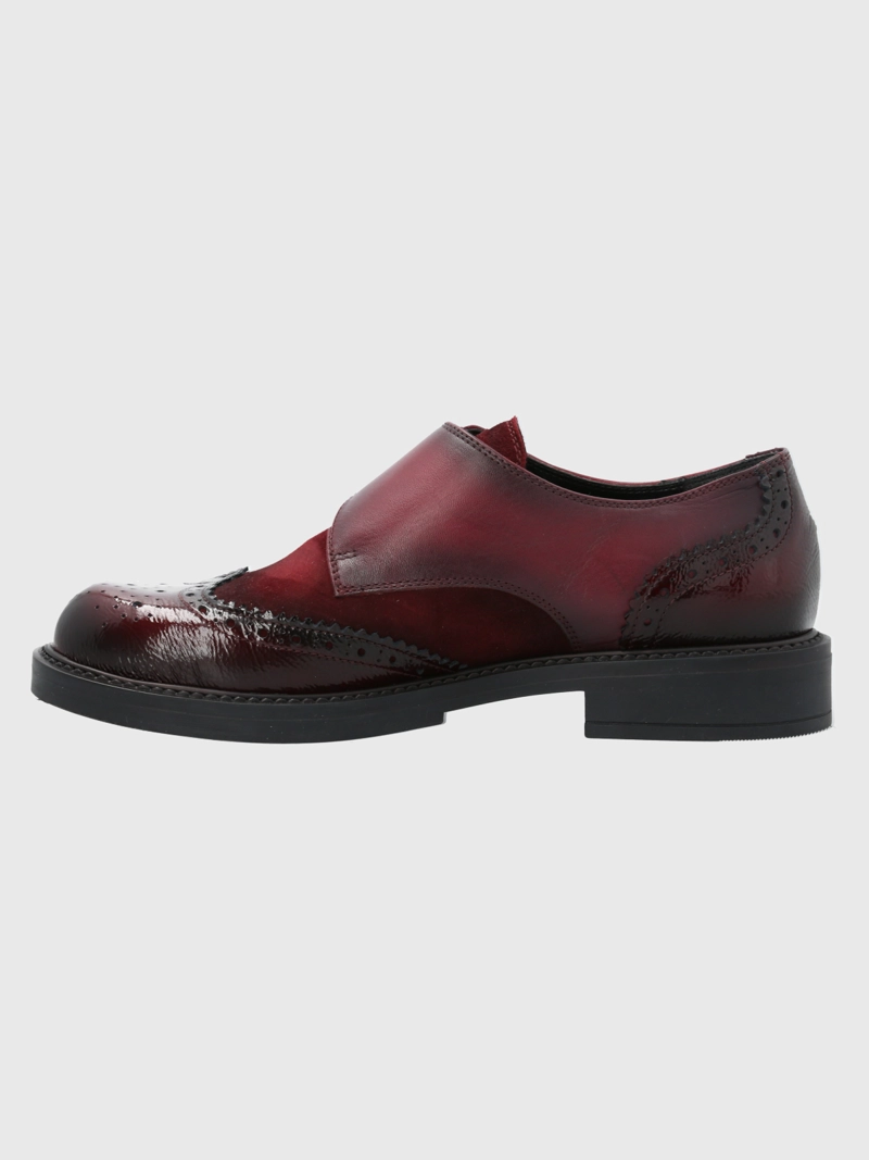 ZAPATO CUERO MUJER TYLOOR BURDEO HUSH PUPPIES - 5