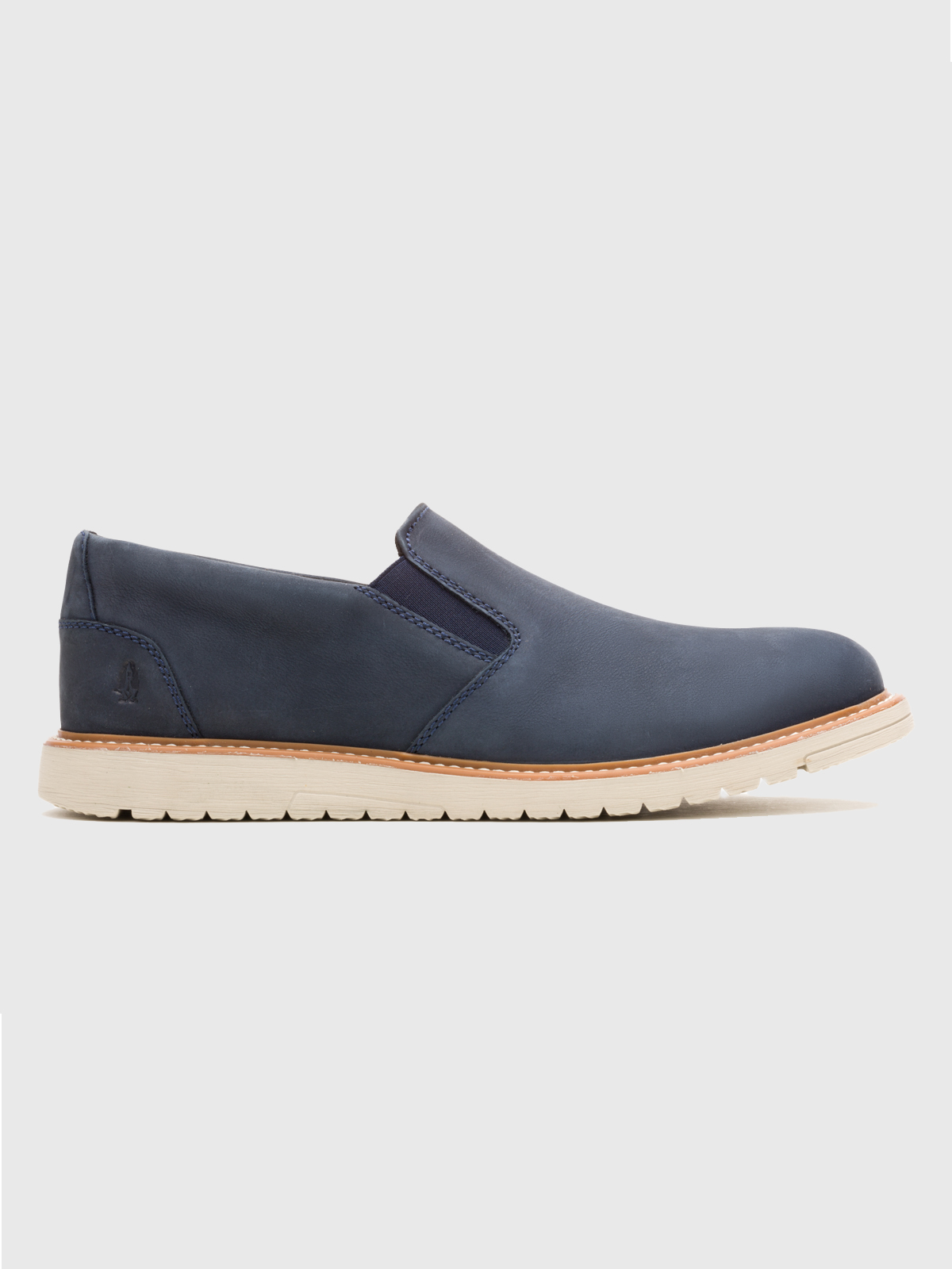 ZAPATO CUERO HOMBRE JENSON SLIP ON AZUL HUSH PUPPIES - 2