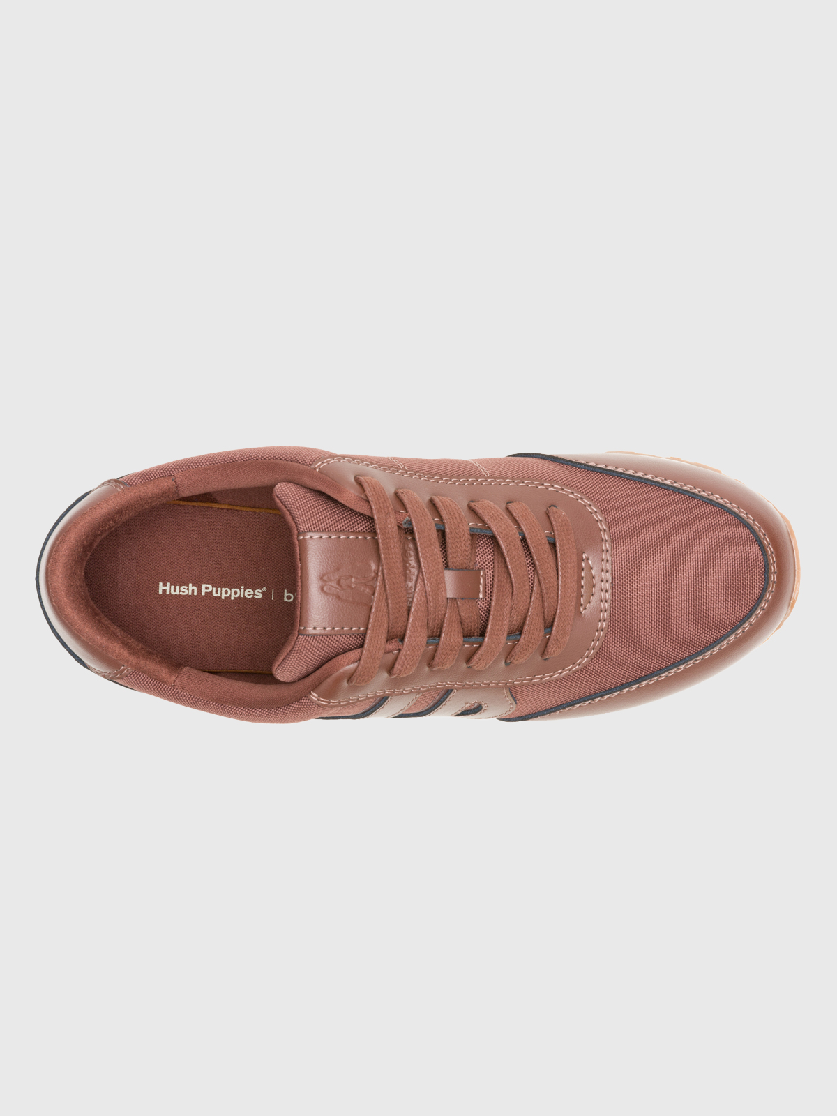 ZAPATILLA CUERO HOMBRE SEVENTY8 CAFÉ HUSH PUPPIES - 6
