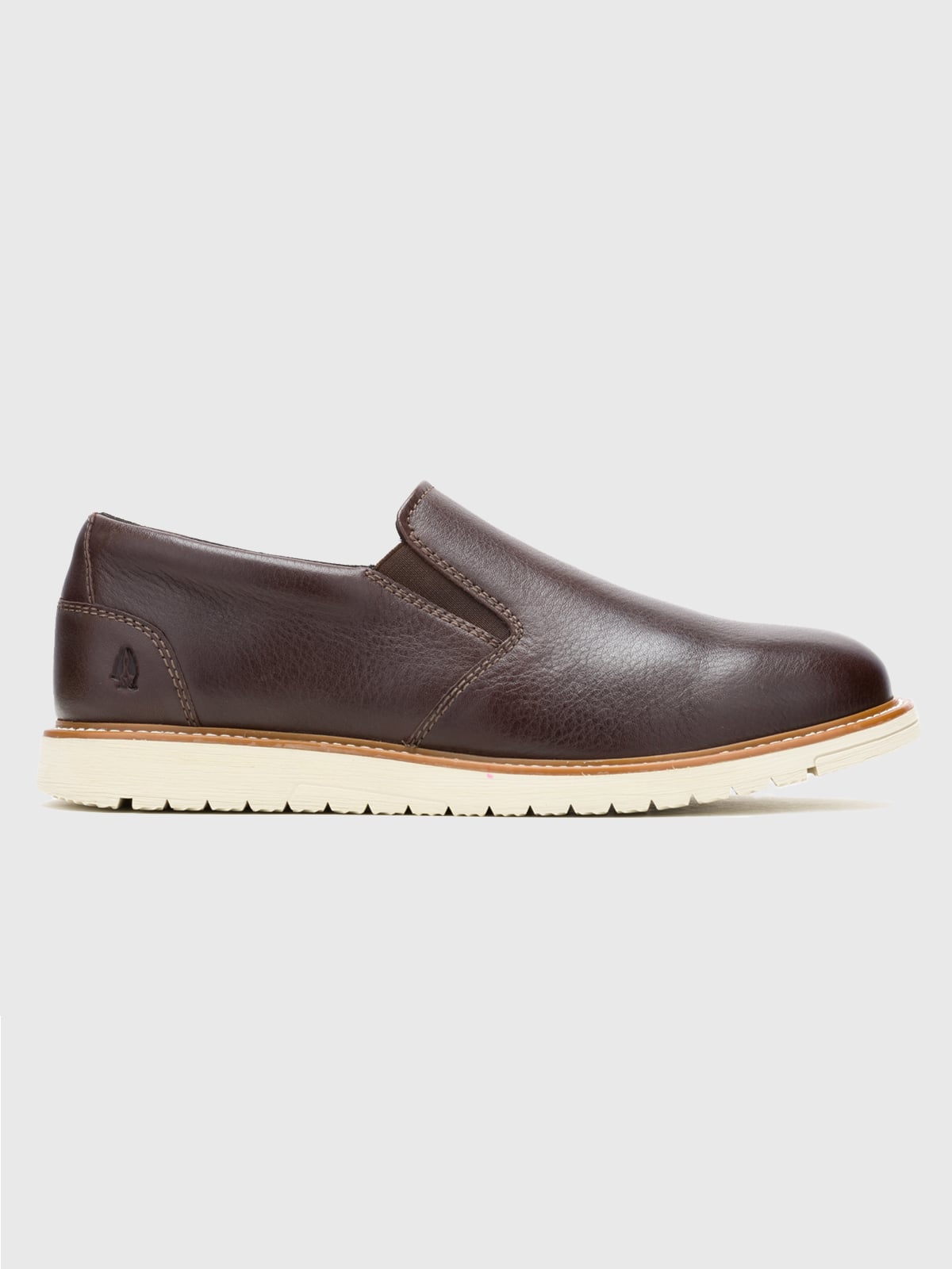 ZAPATO CUERO HOMBRE JENSON SLIP ON CAFÉ HUSH PUPPIES - 2