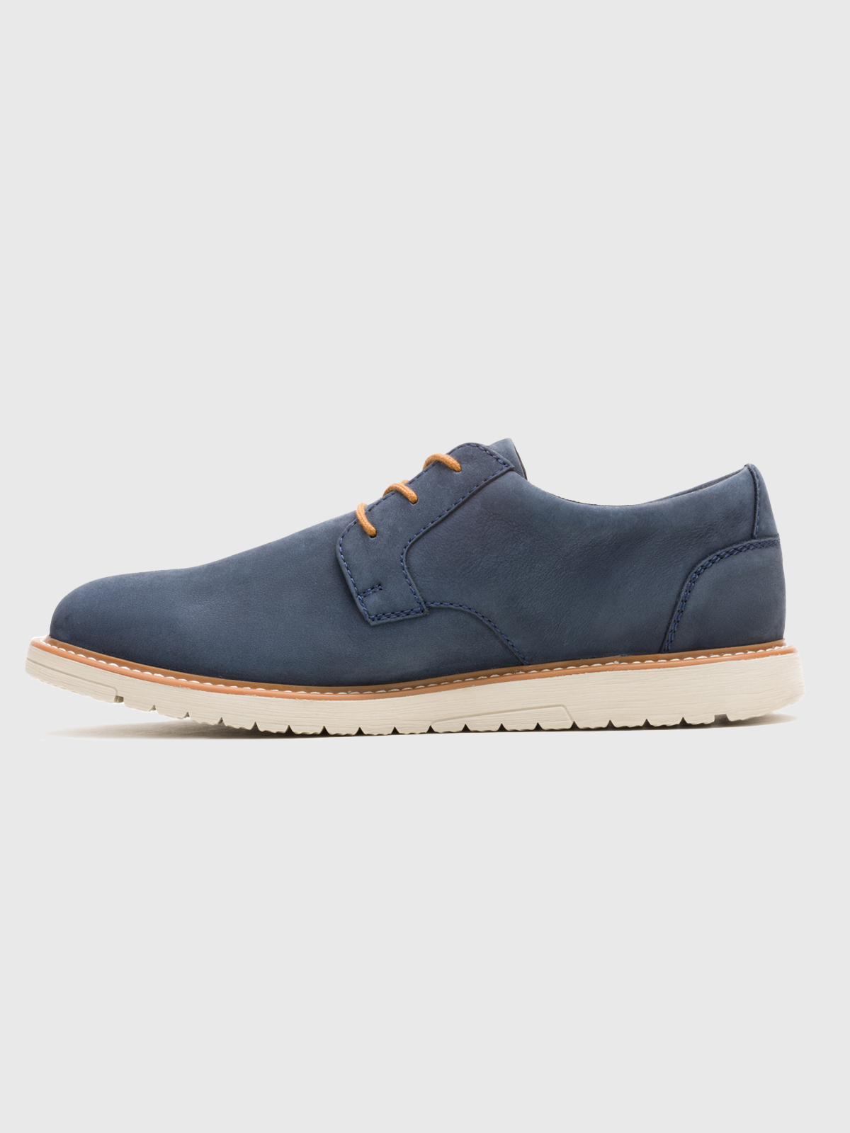 ZAPATO CUERO HOMBRE JENSON OXFORD AZUL HUSH PUPPIES - 5