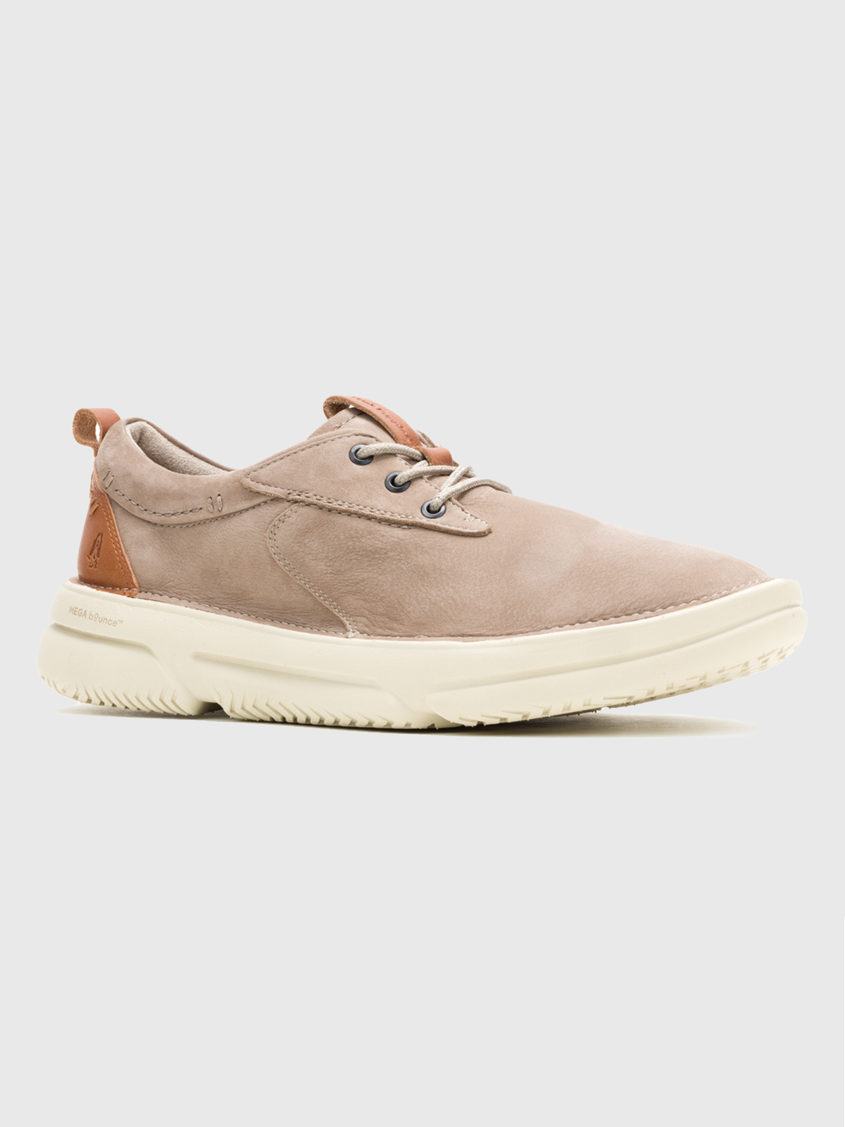 ZAPATILLA CUERO HOMBRE BAYLOR LACE UP GRIS HUSH PUPPIES - 1