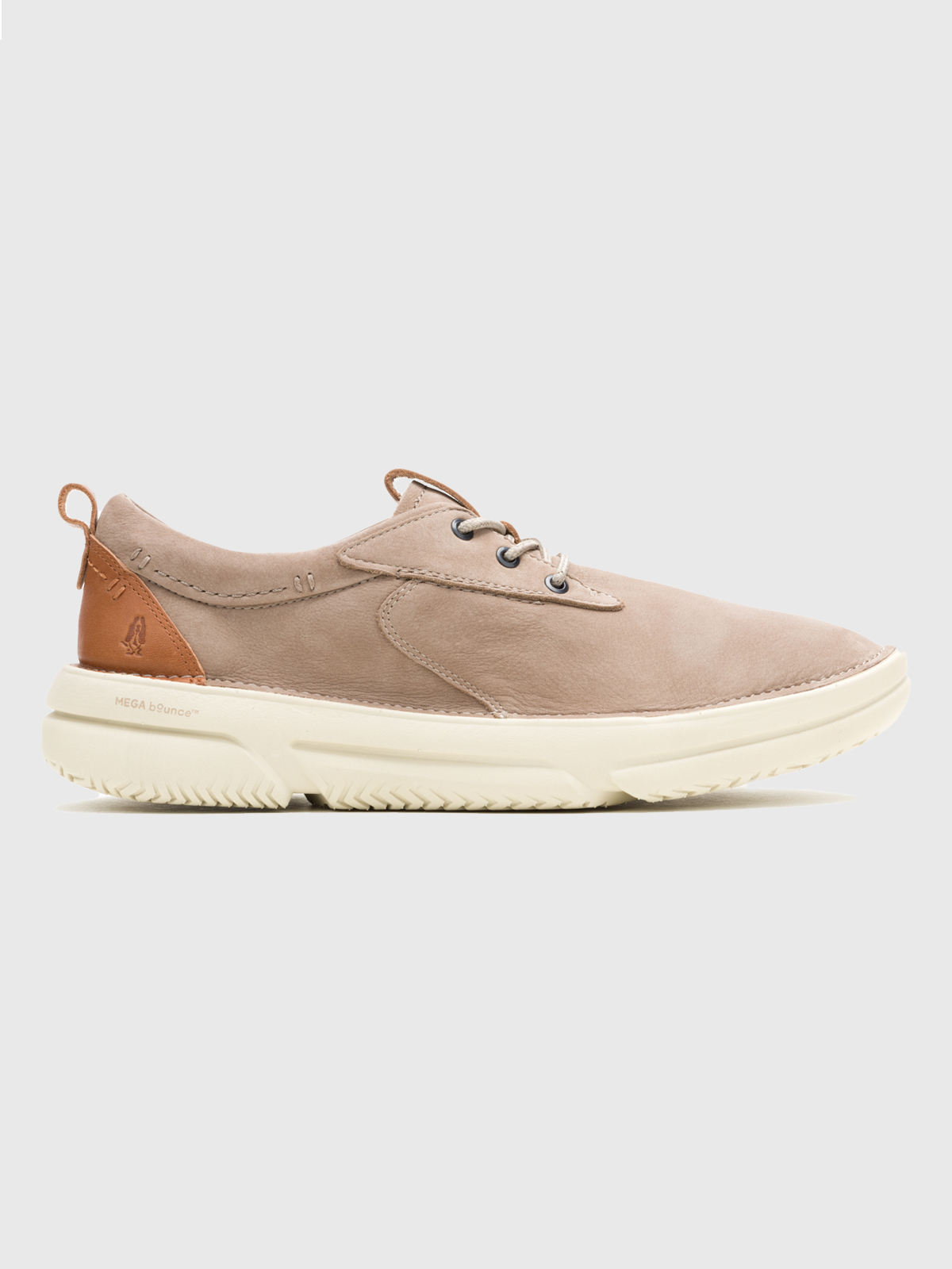 ZAPATILLA CUERO HOMBRE BAYLOR LACE UP GRIS HUSH PUPPIES - 2