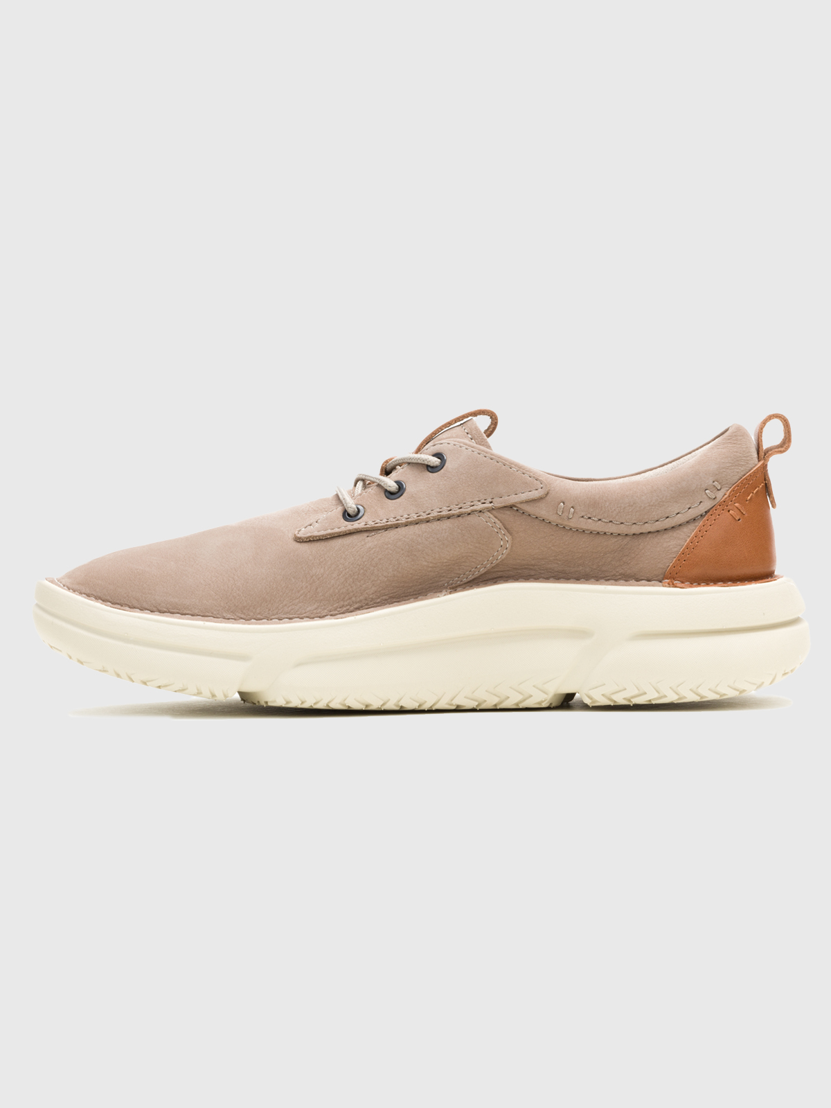 ZAPATILLA CUERO HOMBRE BAYLOR LACE UP GRIS HUSH PUPPIES - 5