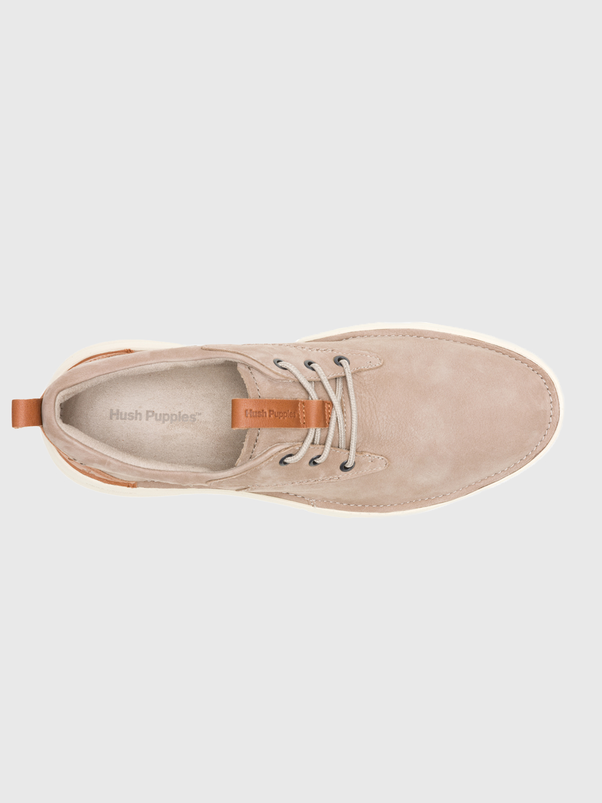 ZAPATILLA CUERO HOMBRE BAYLOR LACE UP GRIS HUSH PUPPIES - 6