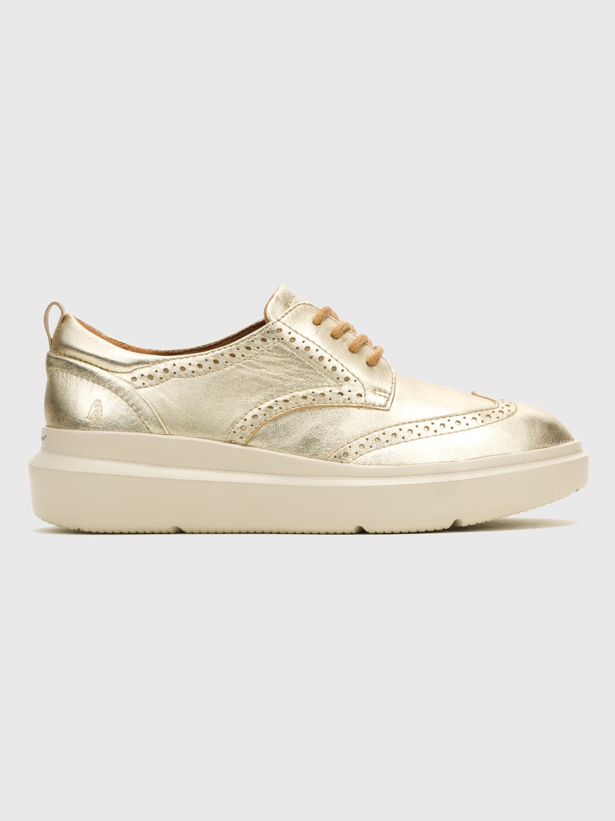ZAPATO CUERO MUJER JOY WINGTIP DORADO HUSH PUPPIES - 2