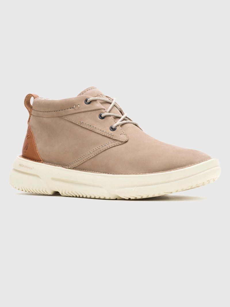 BOTIN CUERO HOMBRE BAYLOR CHUKKA GRIS HUSH PUPPIES - 1