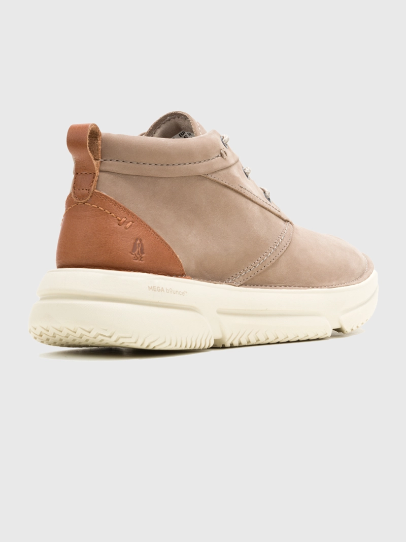 BOTIN CUERO HOMBRE BAYLOR CHUKKA GRIS HUSH PUPPIES - 4