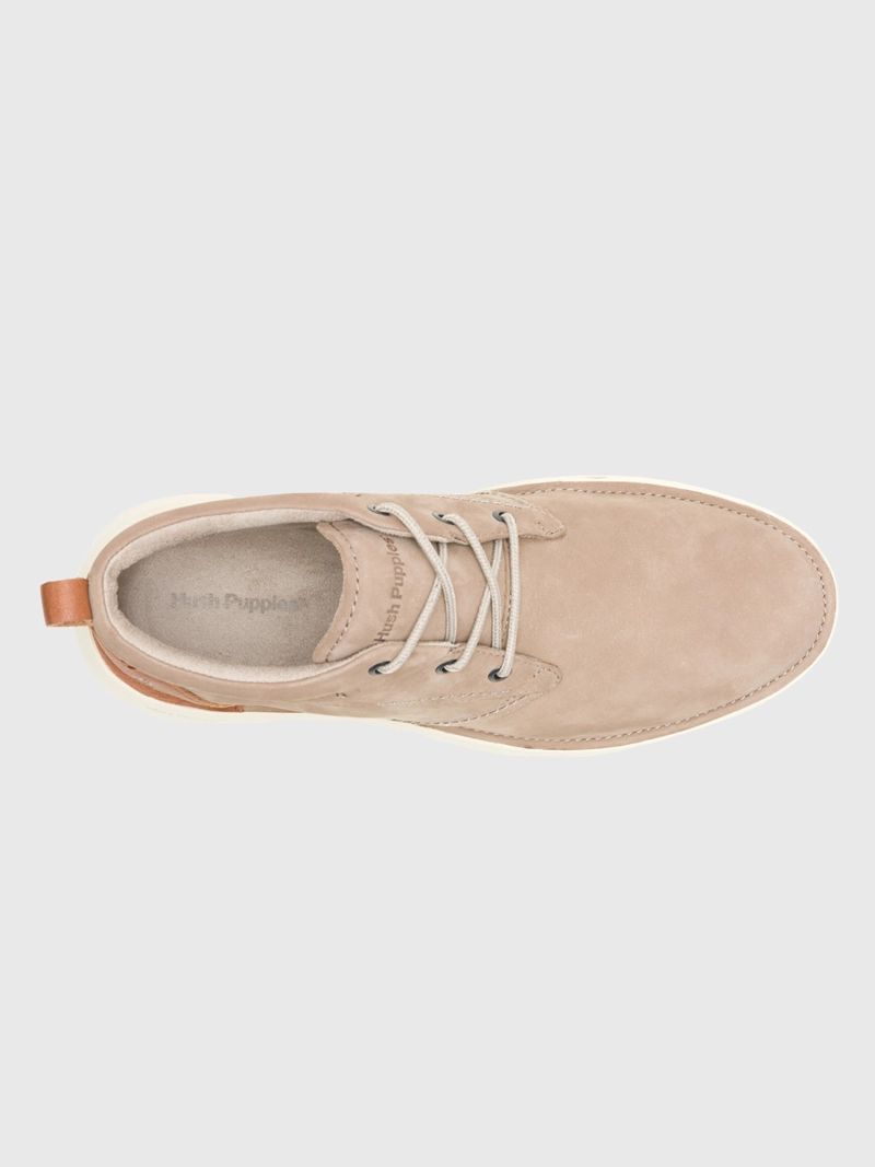 BOTIN CUERO HOMBRE BAYLOR CHUKKA GRIS HUSH PUPPIES - 6