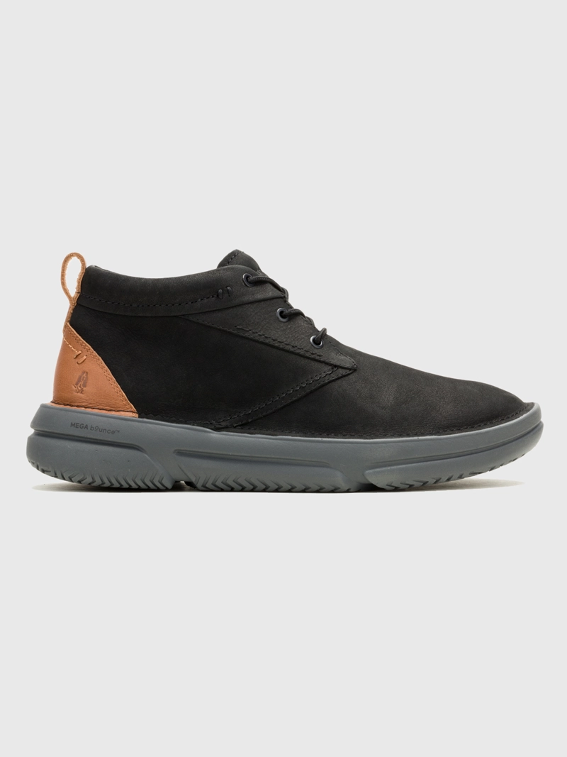 BOTIN CUERO HOMBRE BAYLOR CHUKKA NEGRO HUSH PUPPIES - 2