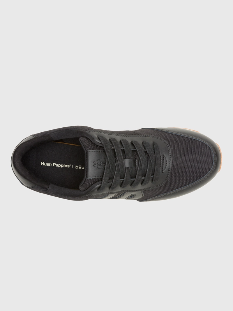 ZAPATILLA CUERO HOMBRE SEVENTY8 NEGRO HUSH PUPPIES - 6