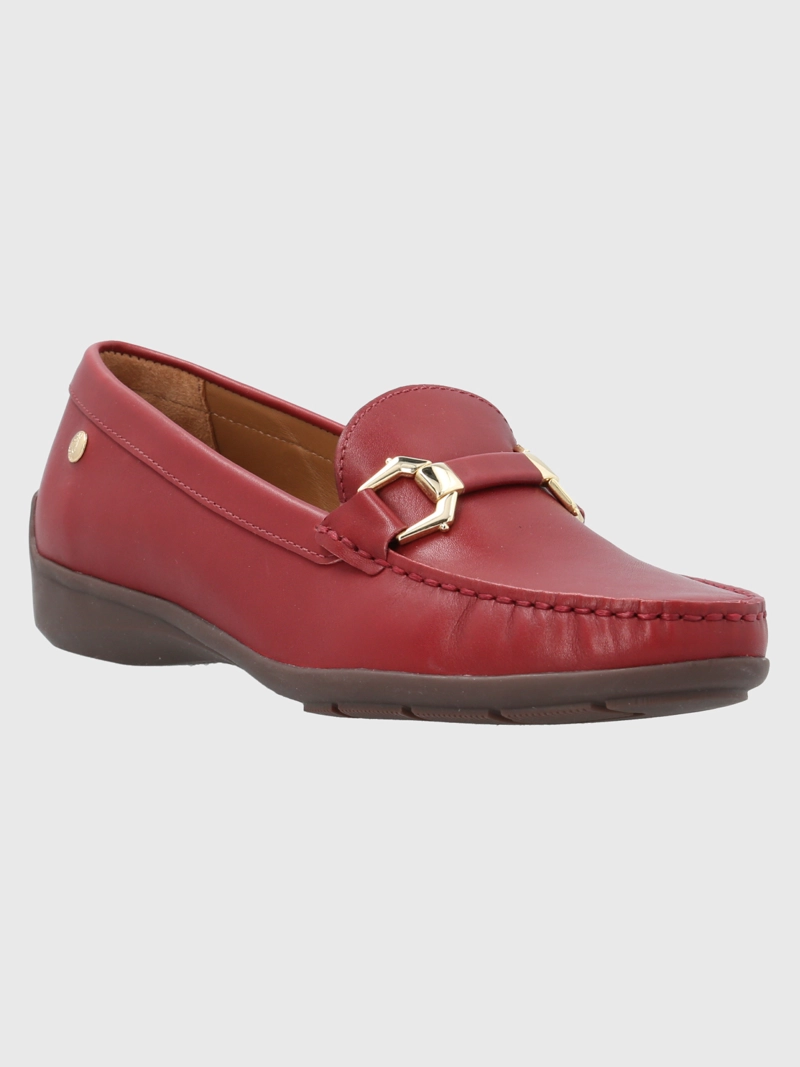 MOCASIN CUERO MUJER NATALIA BURDEO HUSH PUPPIES - 1