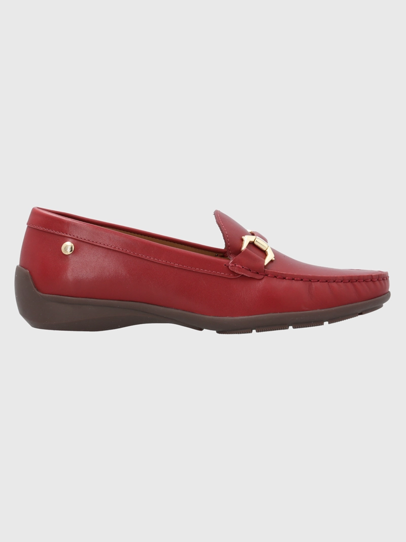 MOCASIN CUERO MUJER NATALIA BURDEO HUSH PUPPIES - 2