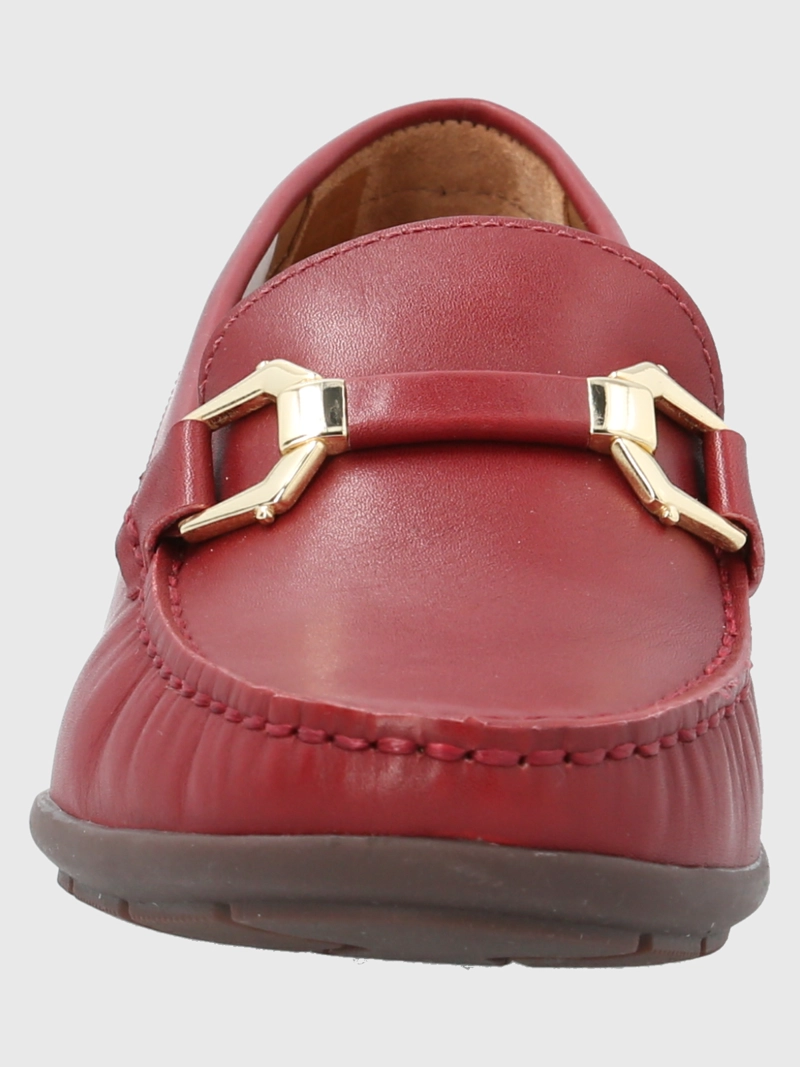 MOCASIN CUERO MUJER NATALIA BURDEO HUSH PUPPIES - 4