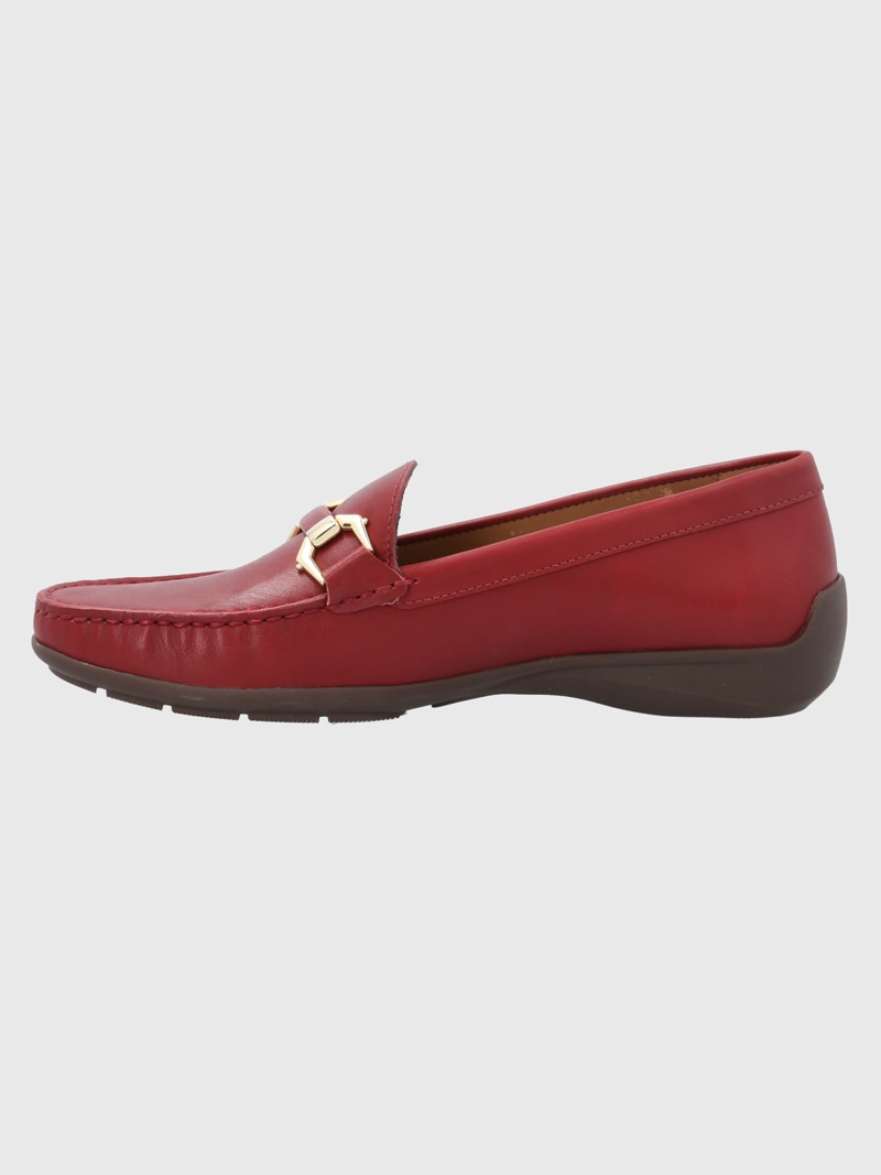 MOCASIN CUERO MUJER NATALIA BURDEO HUSH PUPPIES - 5