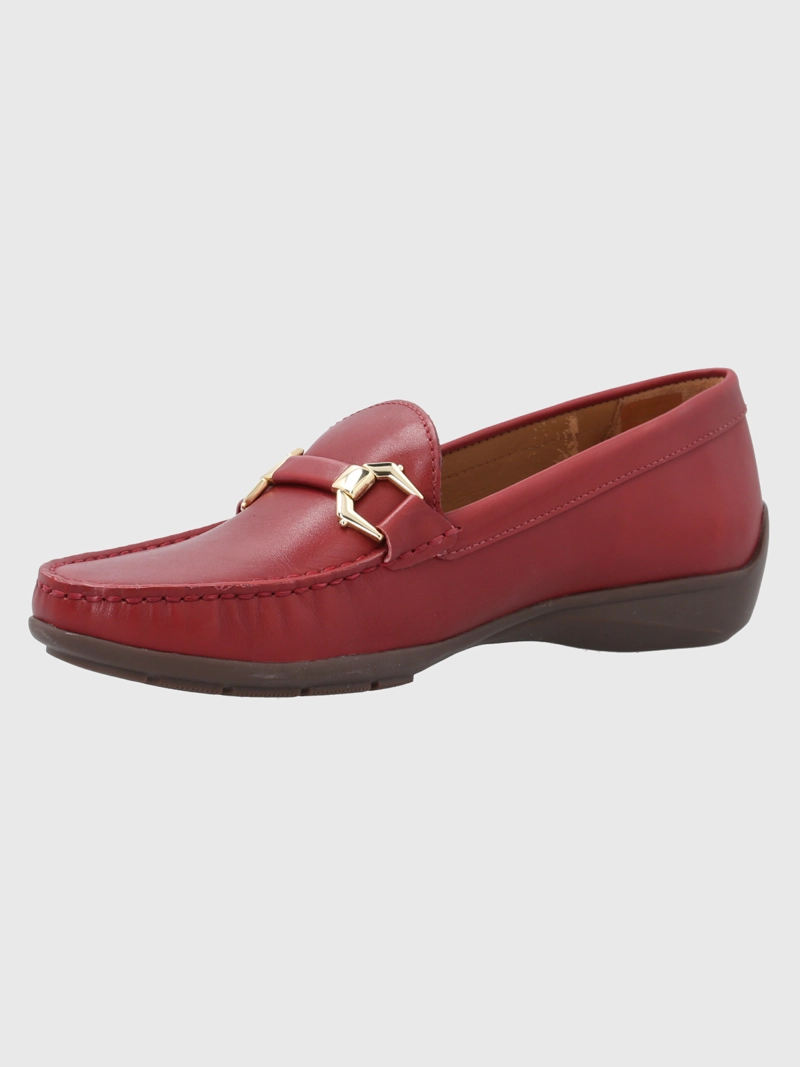 MOCASIN CUERO MUJER NATALIA BURDEO HUSH PUPPIES - 6