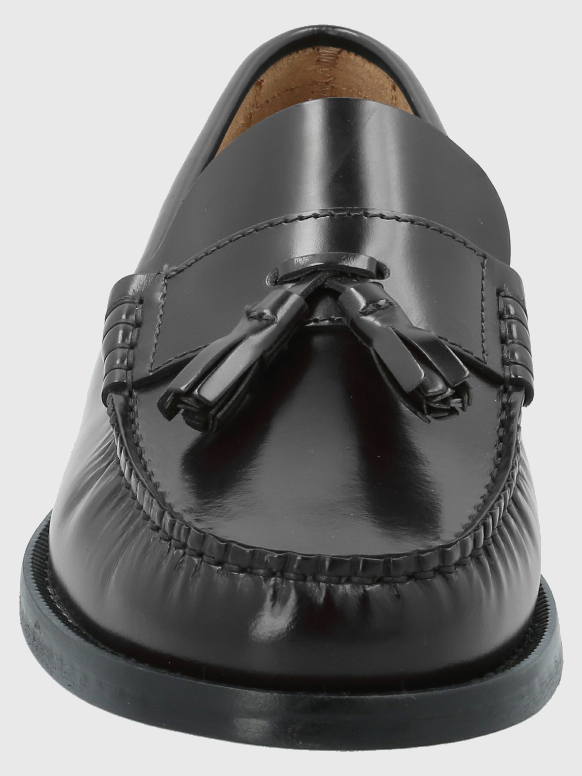 MOCASÍN CUERO HOMBRE CERATA NEGRO HUSH PUPPIES - 4