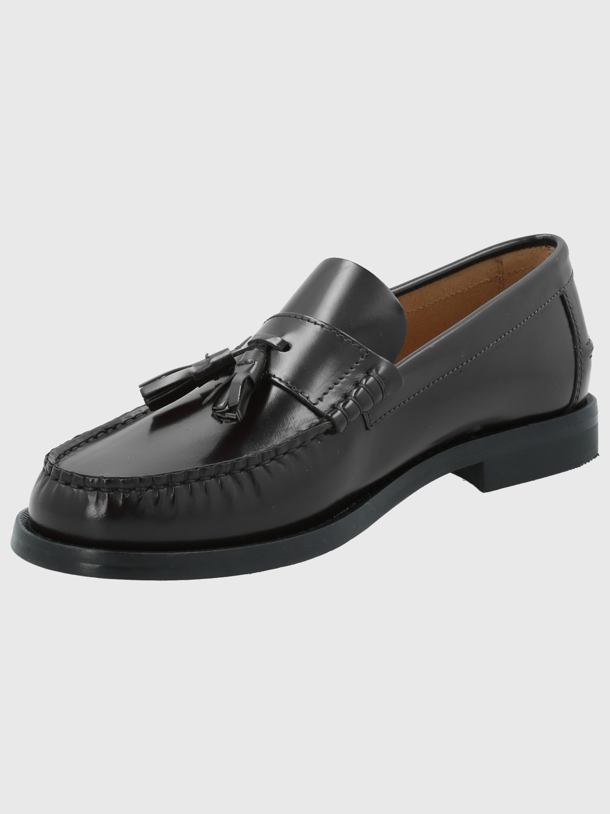 MOCASÍN CUERO HOMBRE CERATA NEGRO HUSH PUPPIES - 5