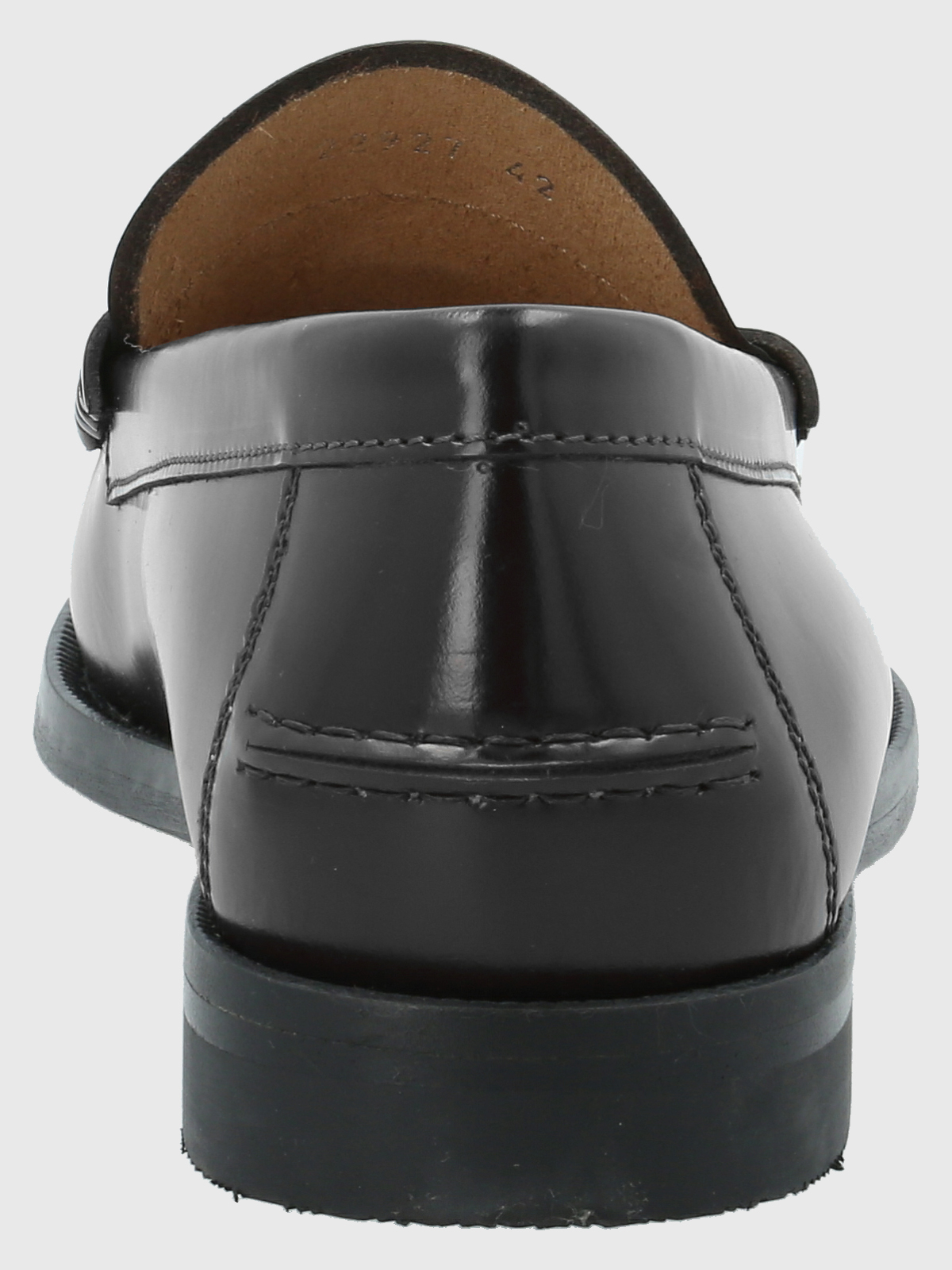 MOCASÍN CUERO HOMBRE CERATA NEGRO HUSH PUPPIES - 7