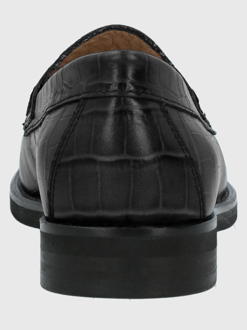 MOCASIN CUERO MUJER UMA NEGRO HUSH PUPPIES - 7