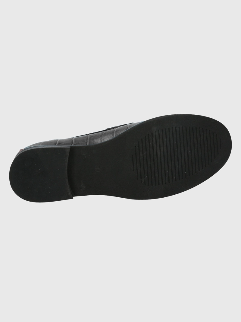 MOCASIN CUERO MUJER UMA NEGRO HUSH PUPPIES - 8