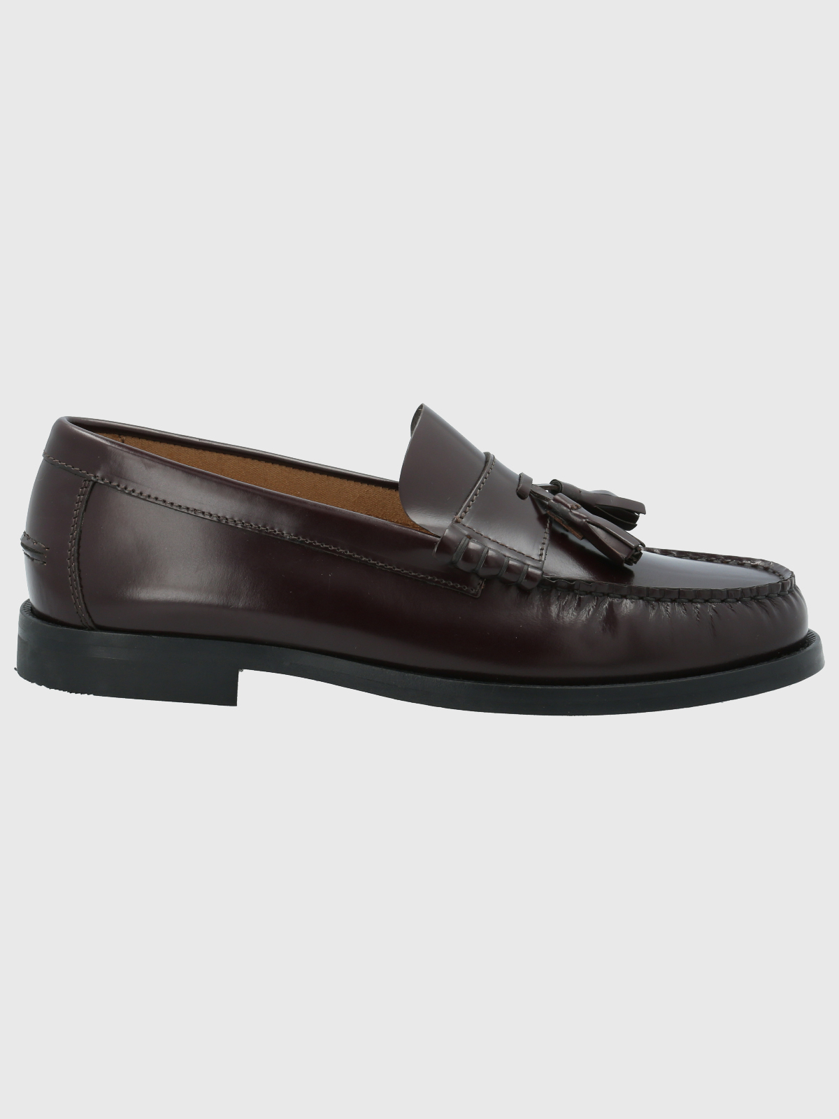 MOCASÍN CUERO HOMBRE CERATA BURDEO HUSH PUPPIES - 2
