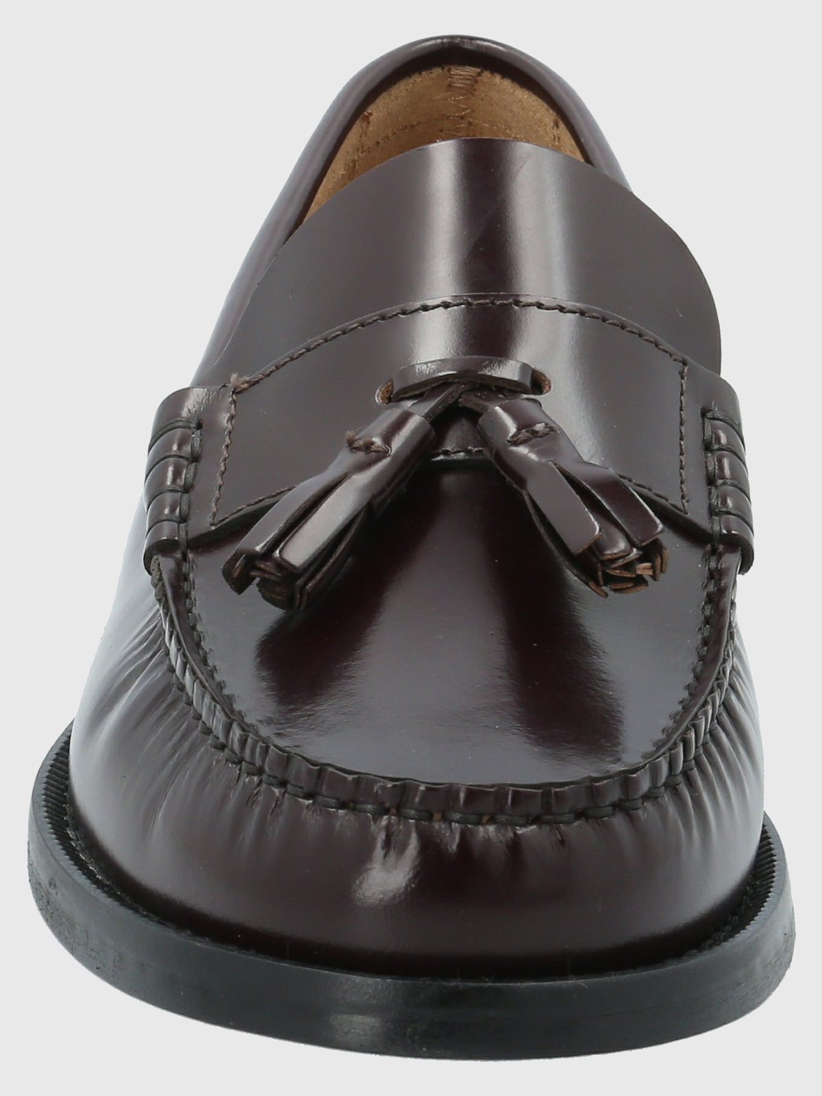 MOCASÍN CUERO HOMBRE CERATA BURDEO HUSH PUPPIES - 4
