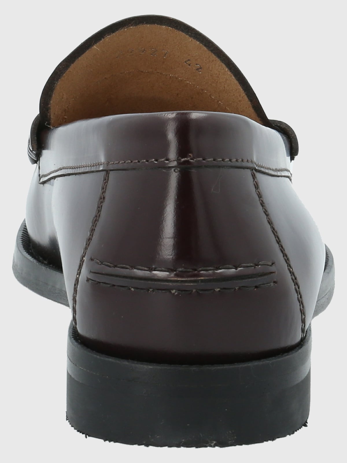 MOCASÍN CUERO HOMBRE CERATA BURDEO HUSH PUPPIES - 7