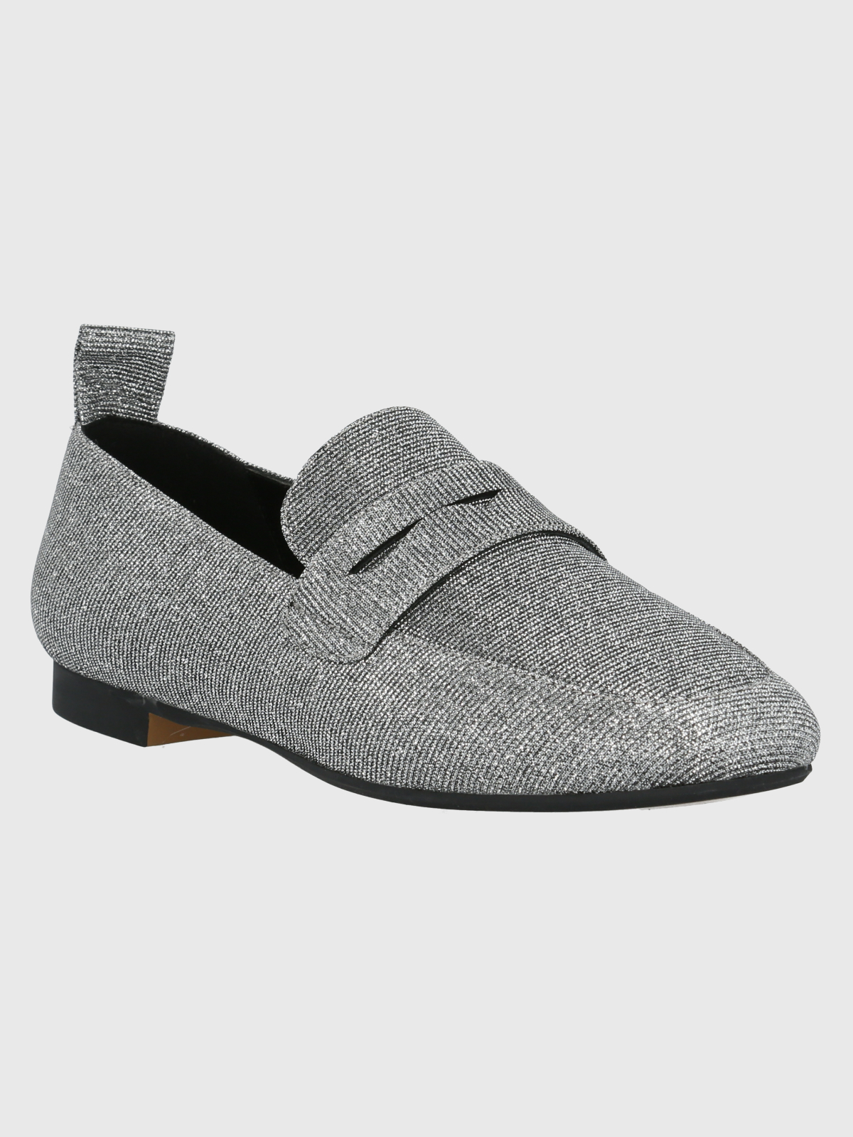 MOCASÍN MUJER LIV PLATEADO HUSH PUPPIES - 1