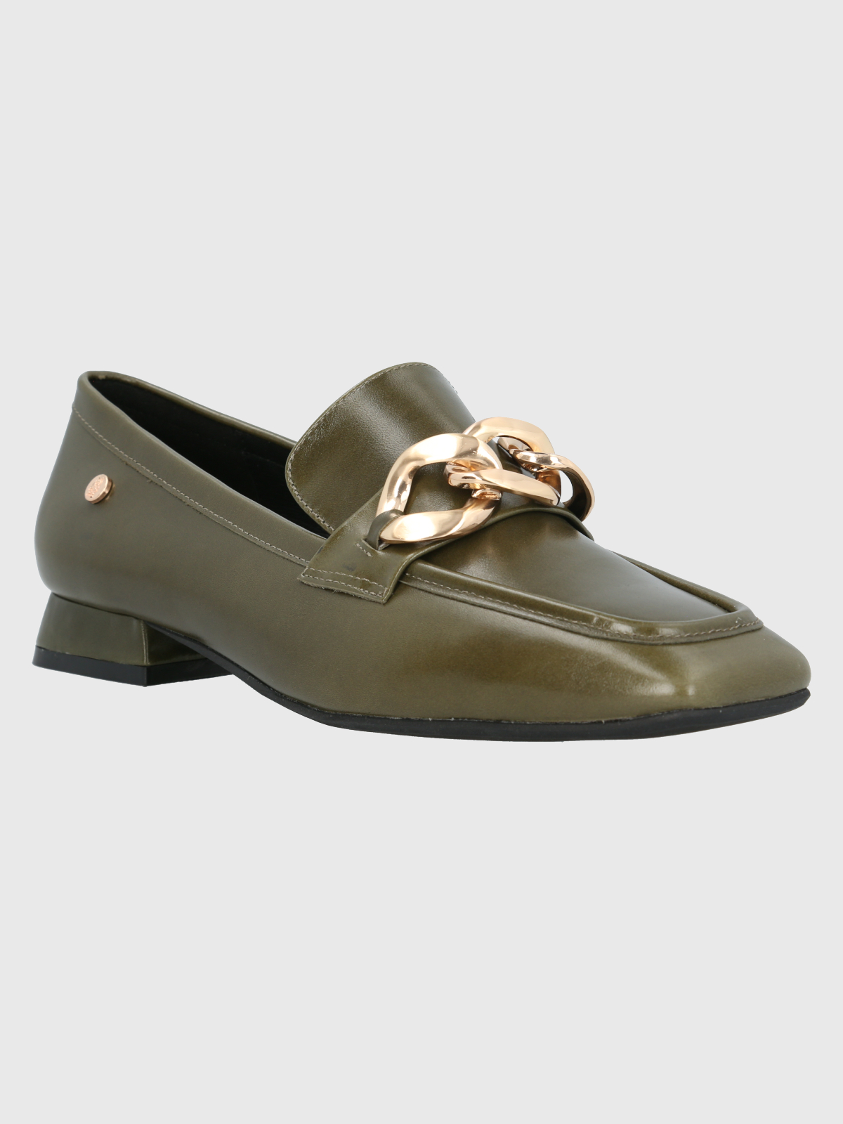 MOCASÍN CUERO MUJER GWEEN VERDE HUSH PUPPIES - 1