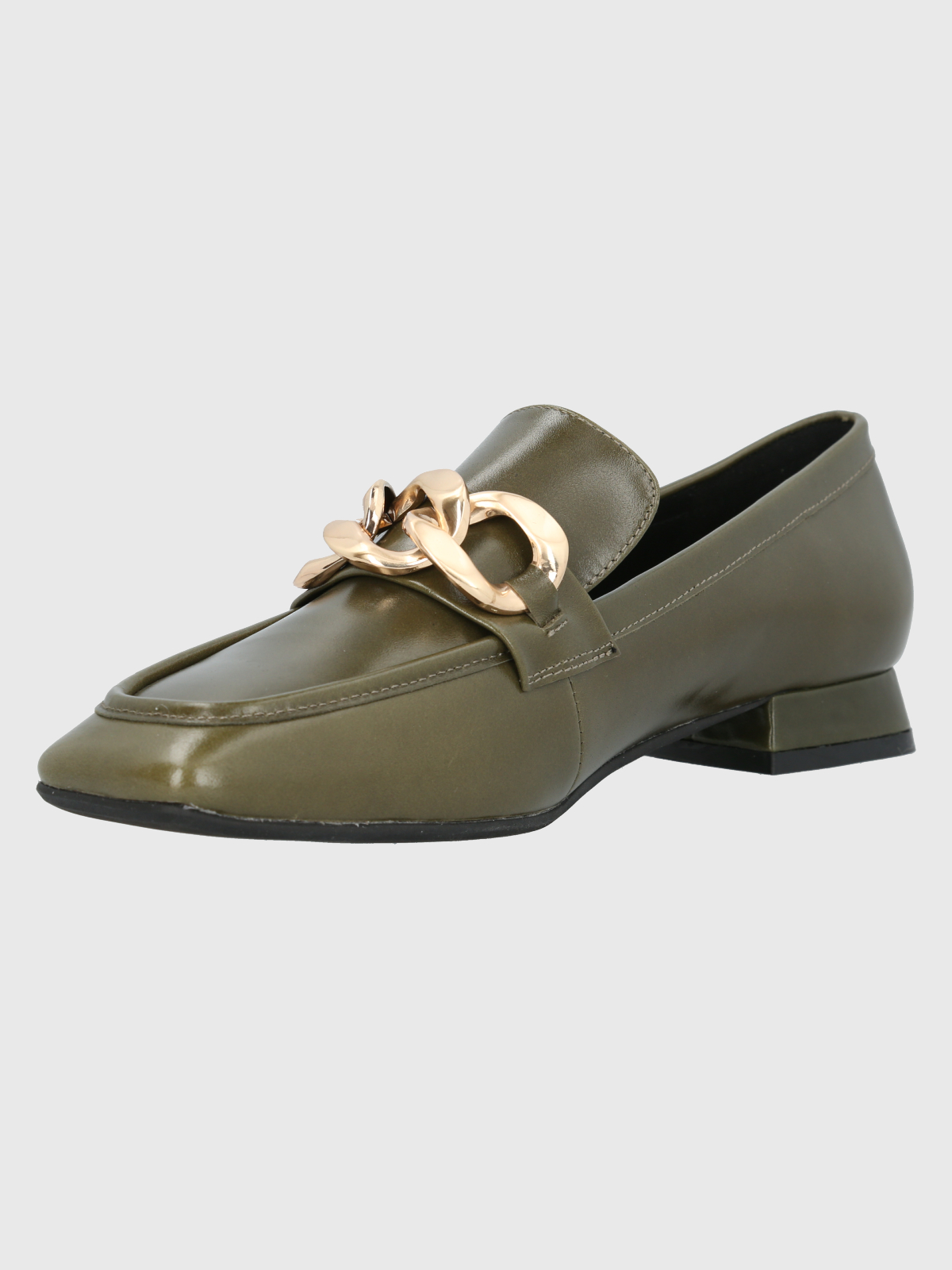 MOCASÍN CUERO MUJER GWEEN VERDE HUSH PUPPIES - 5