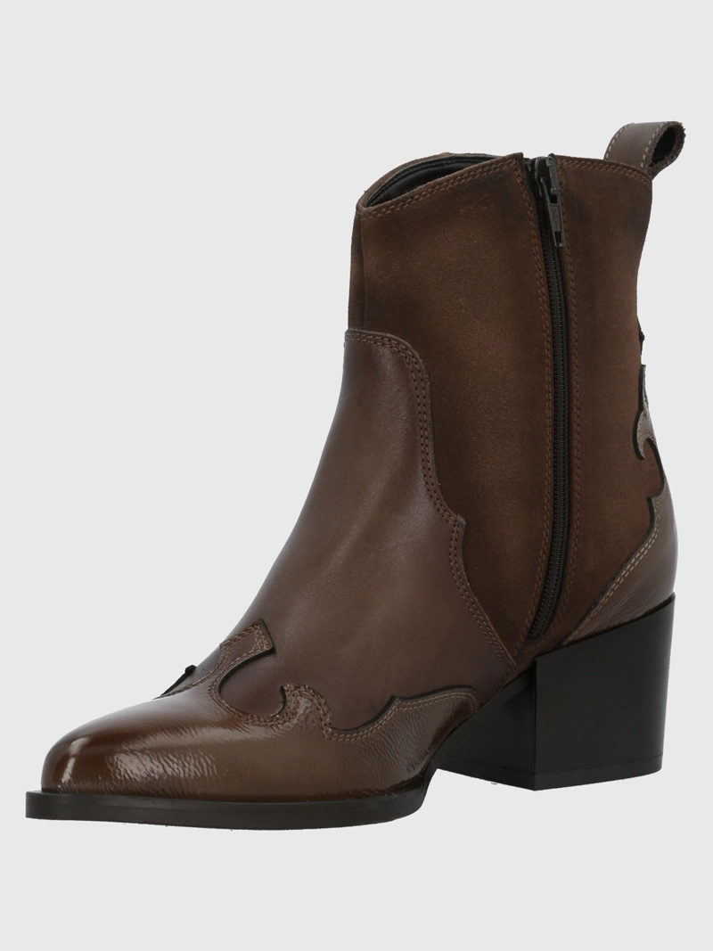 BOTÍN CUERO MUJER CASSAANDRA TAUPE HUSH PUPPIES - 6