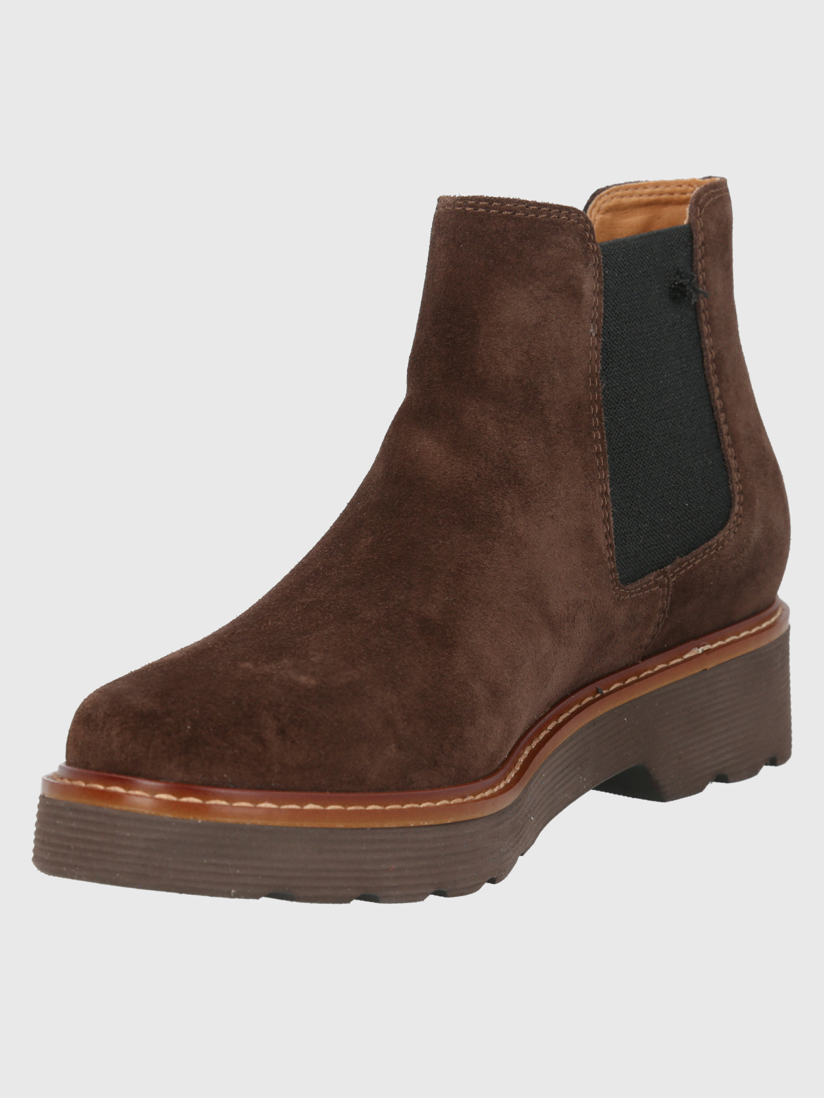 BOTÍN CUERO MUJER BONNIE CAFÉ OSCURO HUSH PUPPIES - 5