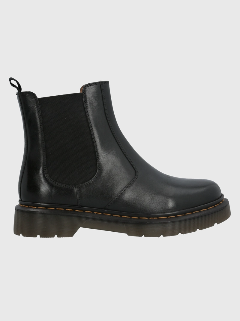 BOTIN CUERO MUJER MART NEGRO HUSH PUPPIES - 2